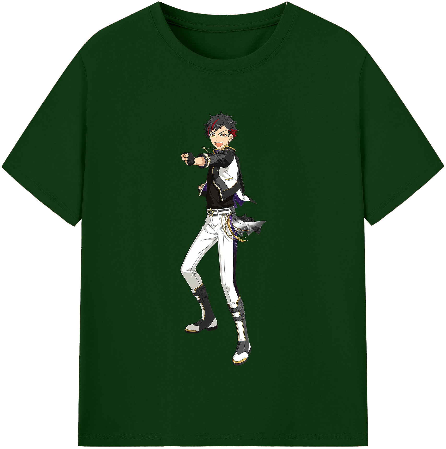 （画像用） あんさんぶるスターズ! Ensemble Stars 綿100％半袖Tシャツ（フロントプリント）